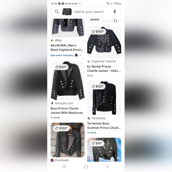 Prince Charlie Highland Jacket Size 44R - Picture 5 of 7